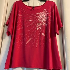 Forever Jade plus size 3x blouse